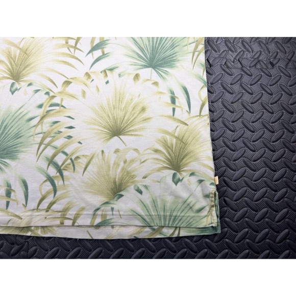 Tommy Bahama Shirt Adult Extra Large Button Up Beige Floral Hawaiian Camp Men's - Picture 5 of 12